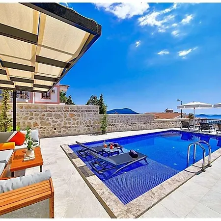 Villa Sleeps 6 Pool Air Con Wifi Kalkan