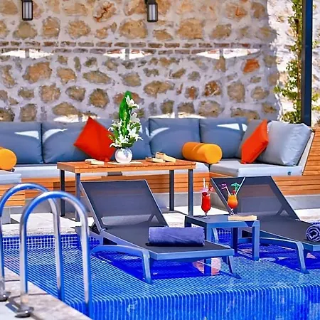 Sleeps 6 Pool Air Con Wifi * Kalkan