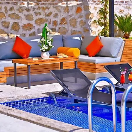 Sleeps 6 Pool Air Con Wifi Villa Kalkan